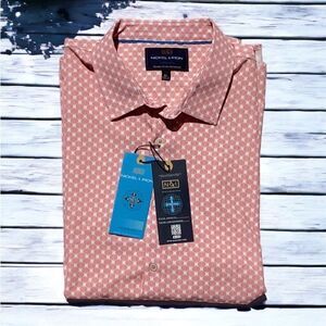 NICKEL & IRON MENS NWT STRETCH PERFORMANCE SHIRT QUICK DRY MOISTURE WICKING XL
